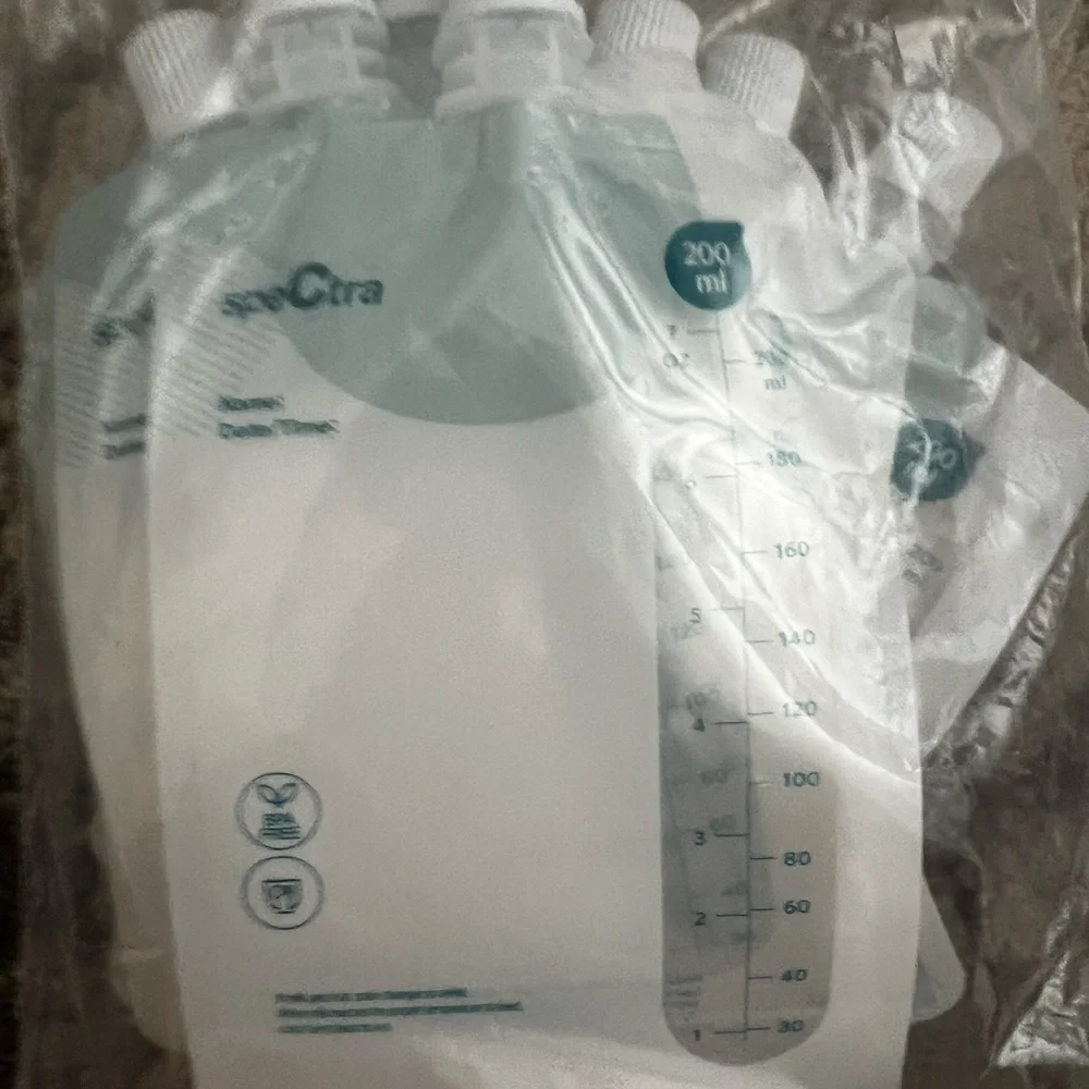 Spectra Simple Store Breast Milk Storage Bags 200ml